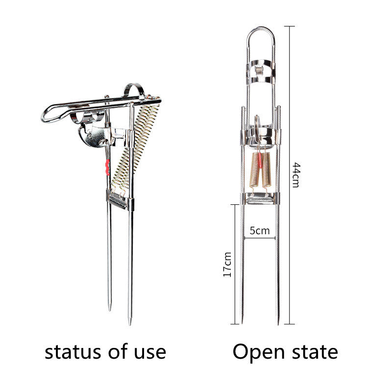 Anti-Rust Steel Fishing Rod Holder Bracket