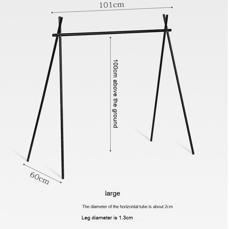 Foldable Aluminum Camping Clothes Drying Rack