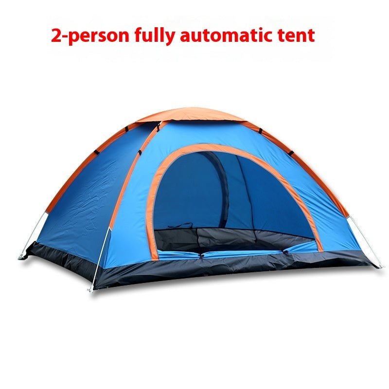 Multi-Person Automatic Double-Door Camping Tent