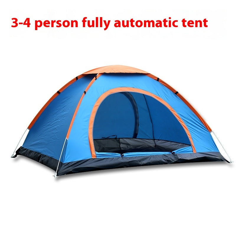 Multi-Person Automatic Double-Door Camping Tent