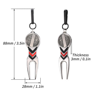 Golf Green Fork Ball Marker Tool Accessories