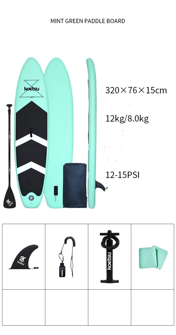 Inflatable Stand Up Paddle Board For Beginners Surf Water Ski