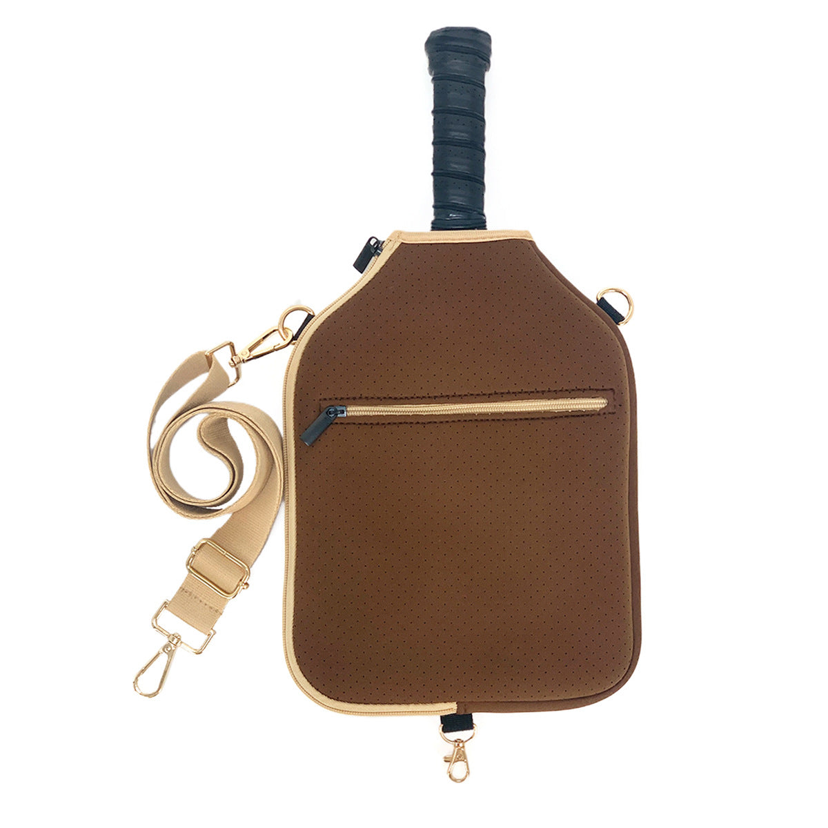 Diving Material Crossbody Pickleball Racket Bag With Hook
