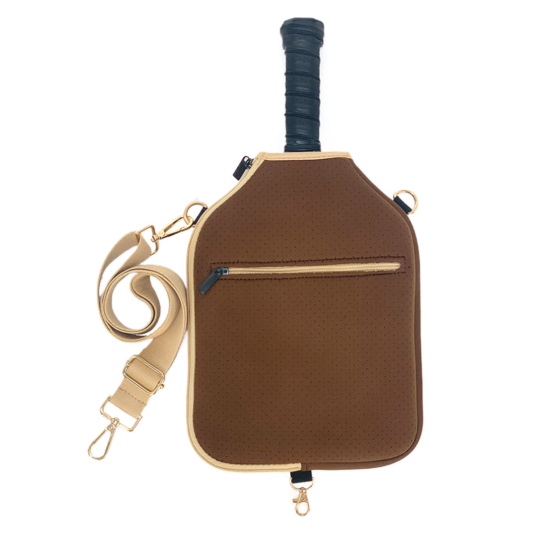 Diving Material Crossbody Pickleball Racket Bag With Hook