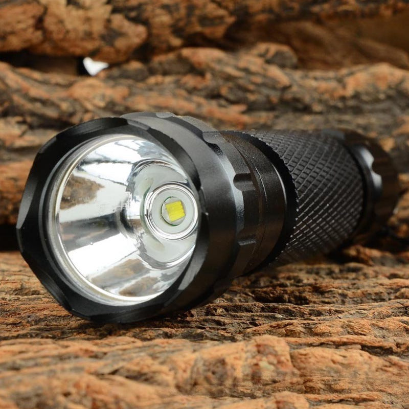 High Power Rechargeable LED Long Range Flashlight