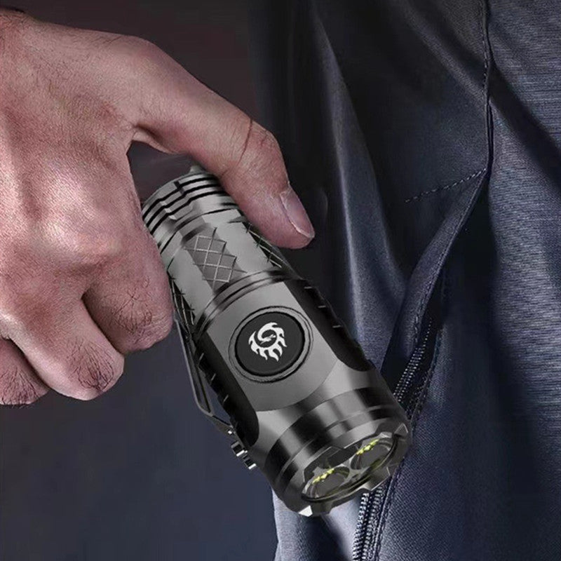 Rechargeable Super Bright Portable LED Flashlight