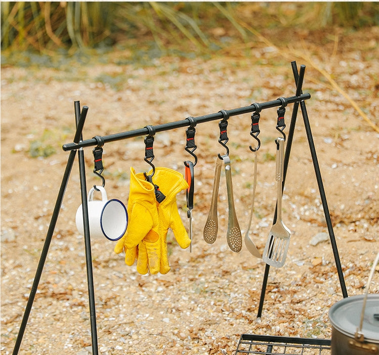 Foldable Aluminum Camping Clothes Drying Rack
