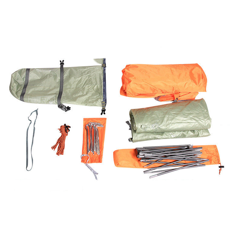 Double-Layer Aluminum Pole Outdoor Tent