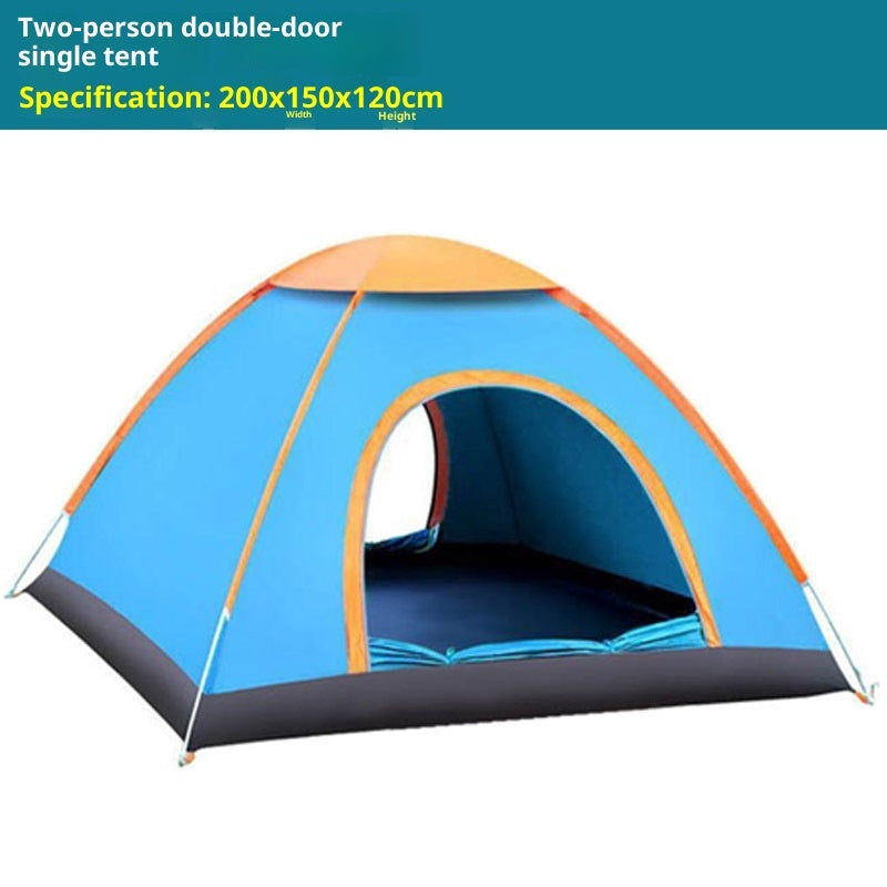 Automatic Double-Door Outdoor Camping Tent