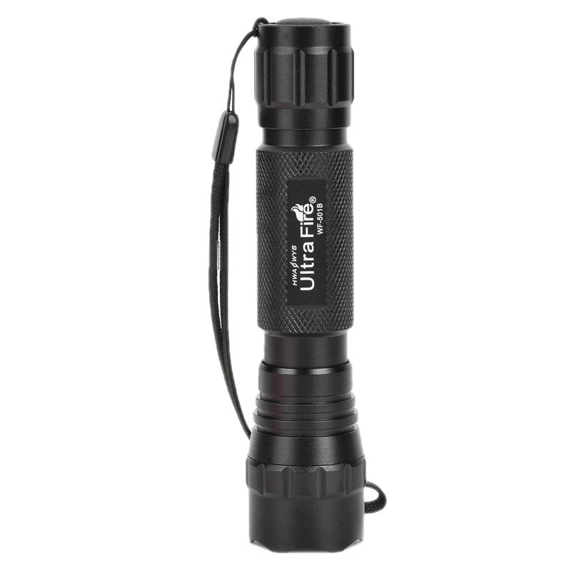 High Power Rechargeable LED Long Range Flashlight