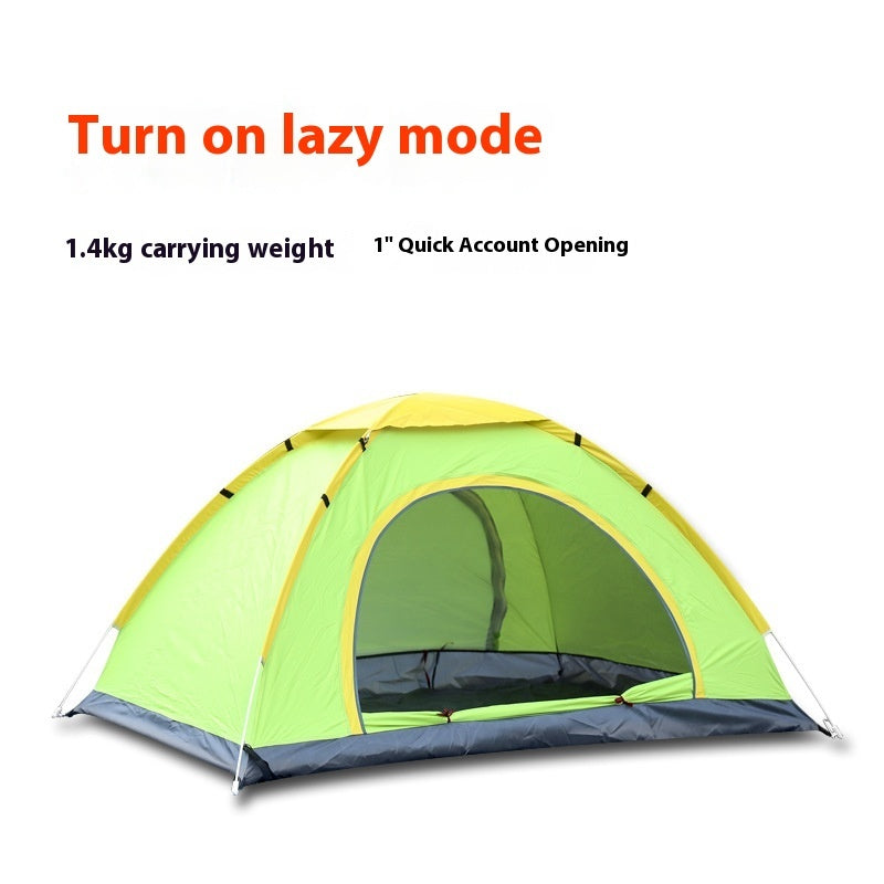 Multi-Person Automatic Double-Door Camping Tent
