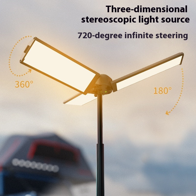 Rechargeable Multifunctional Folding Camping Lantern