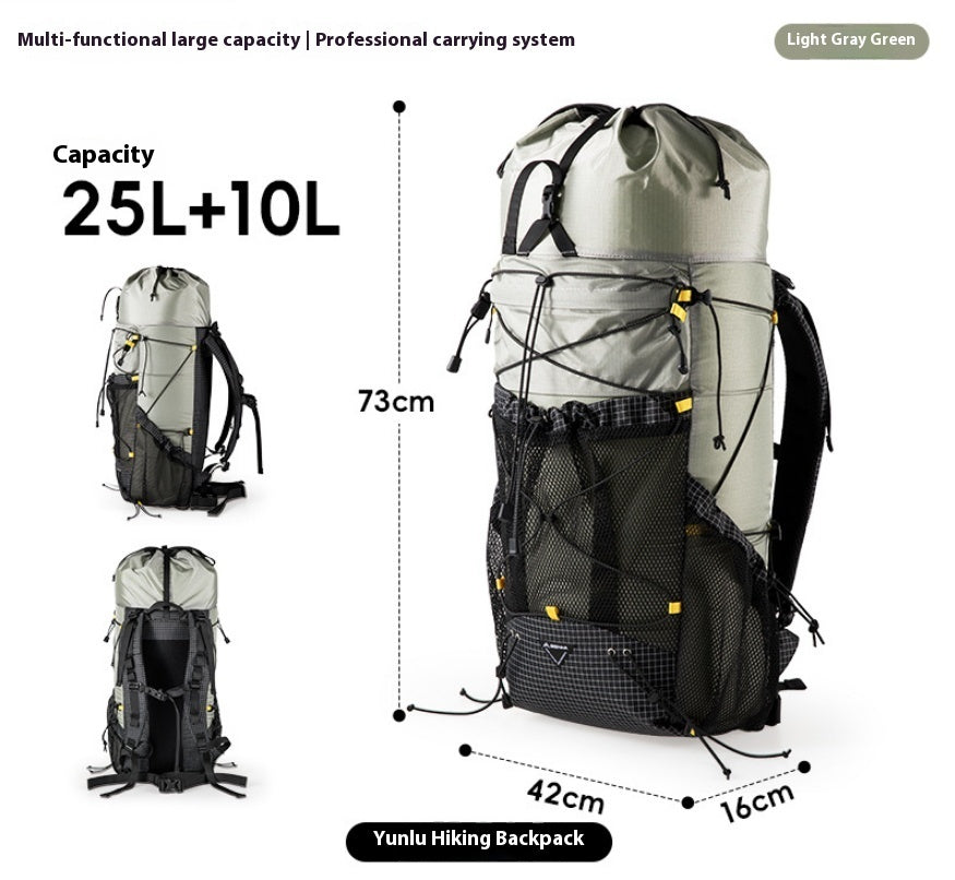 35L Large Capacity Hiking Mountaineering Backpack