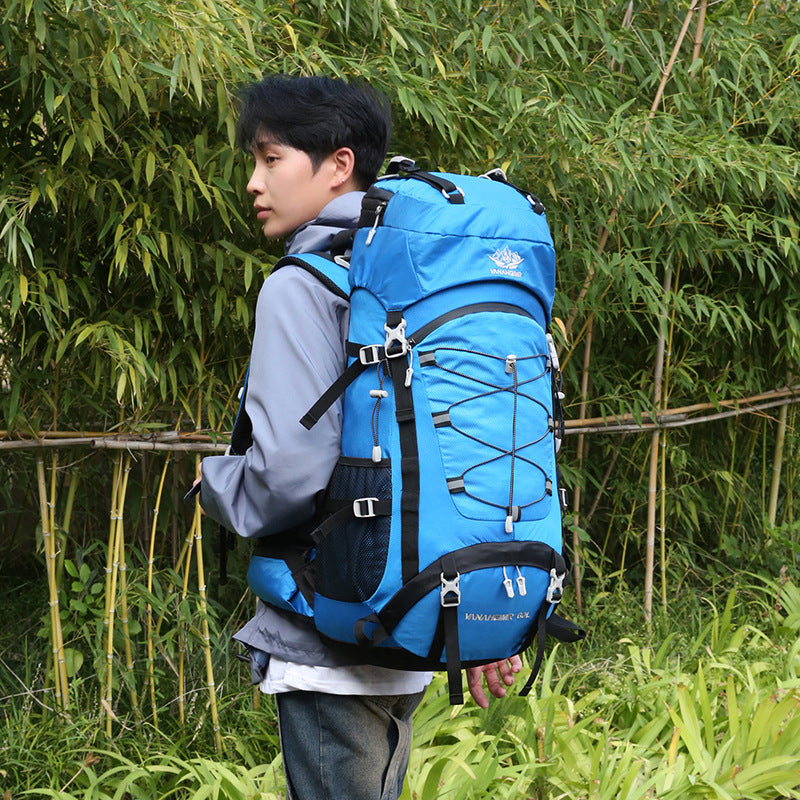 60L Large Capacity Hiking Camping Backpack