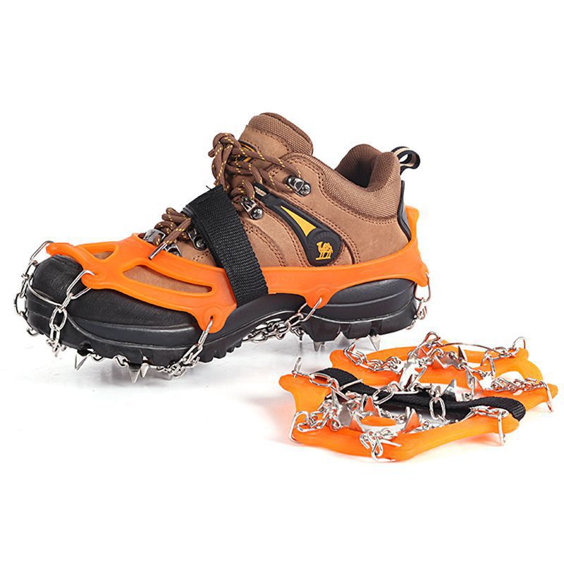 Non-Slip Silicone Snow Chain Mountaineering Climbing Gear
