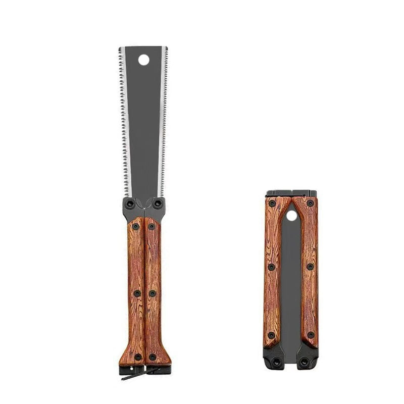 Double-sided Foldable Saw Hand Saw Butterfly Saw