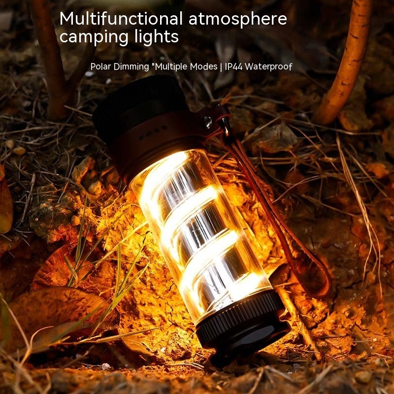 USB Rechargeable Portable Camping Lantern Tent Atmosphere Light
