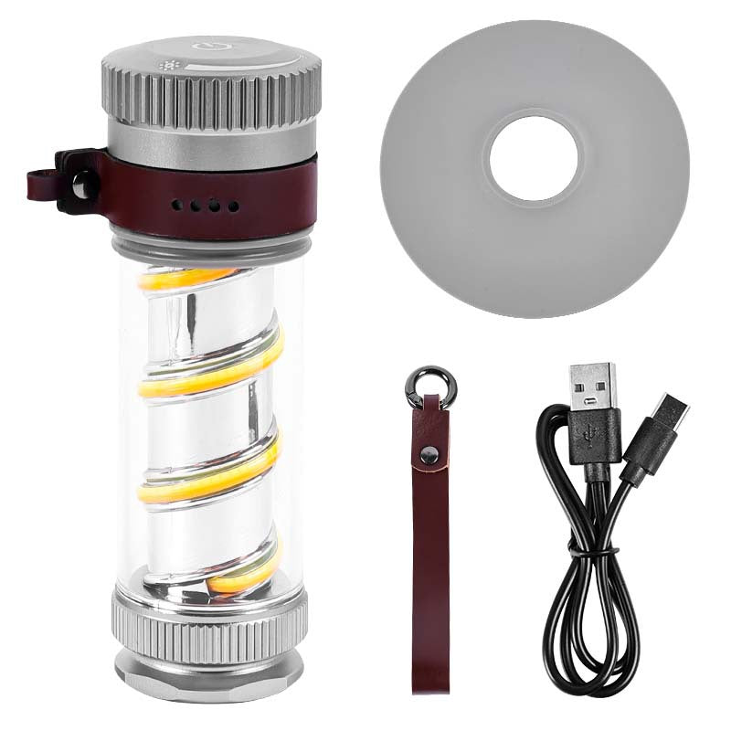 USB Rechargeable Portable Camping Lantern Tent Atmosphere Light