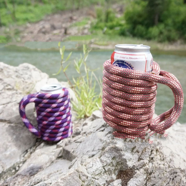 Recycled Rock Climbing Rope Can Cozy