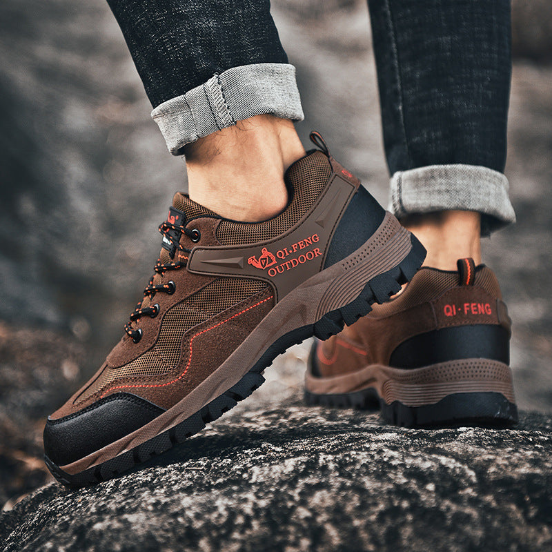 Large Size Outdoor Casual Hiking Shoes
